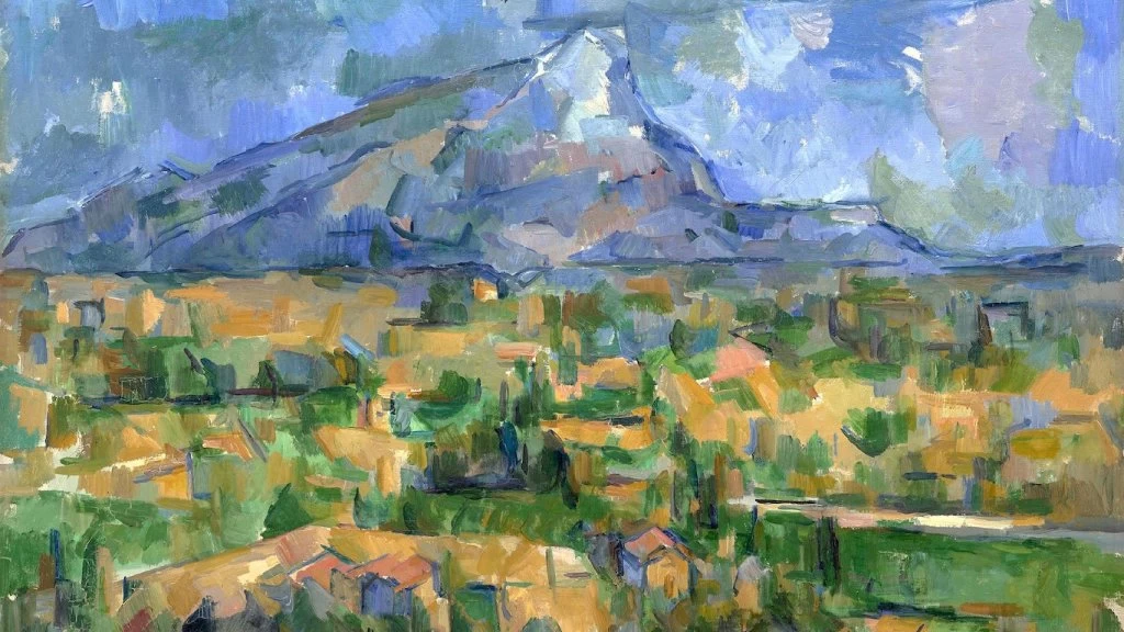 Montaña Sainte-Victoire, de Paul Cézanne